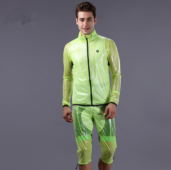  Retail Ŷ     ߿ ǳ  / ٶ Ʈ /   /  Ƿ /  /Long sleeve windbreaker poncho male mountain bike outdoor Windproof pant /wind